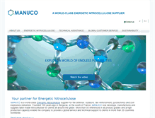 Tablet Screenshot of manuco-nc.com
